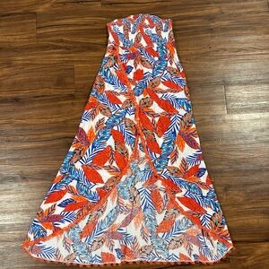Cupshe Multicolor Leaf Print Dress